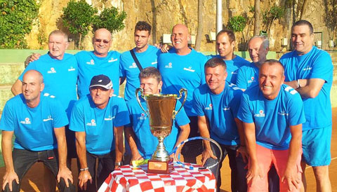 TK Pećine - Pobjednici Lige